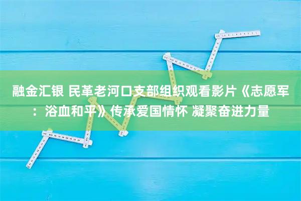 融金汇银 民革老河口支部组织观看影片《志愿军：浴血和平》传承爱国情怀 凝聚奋进力量